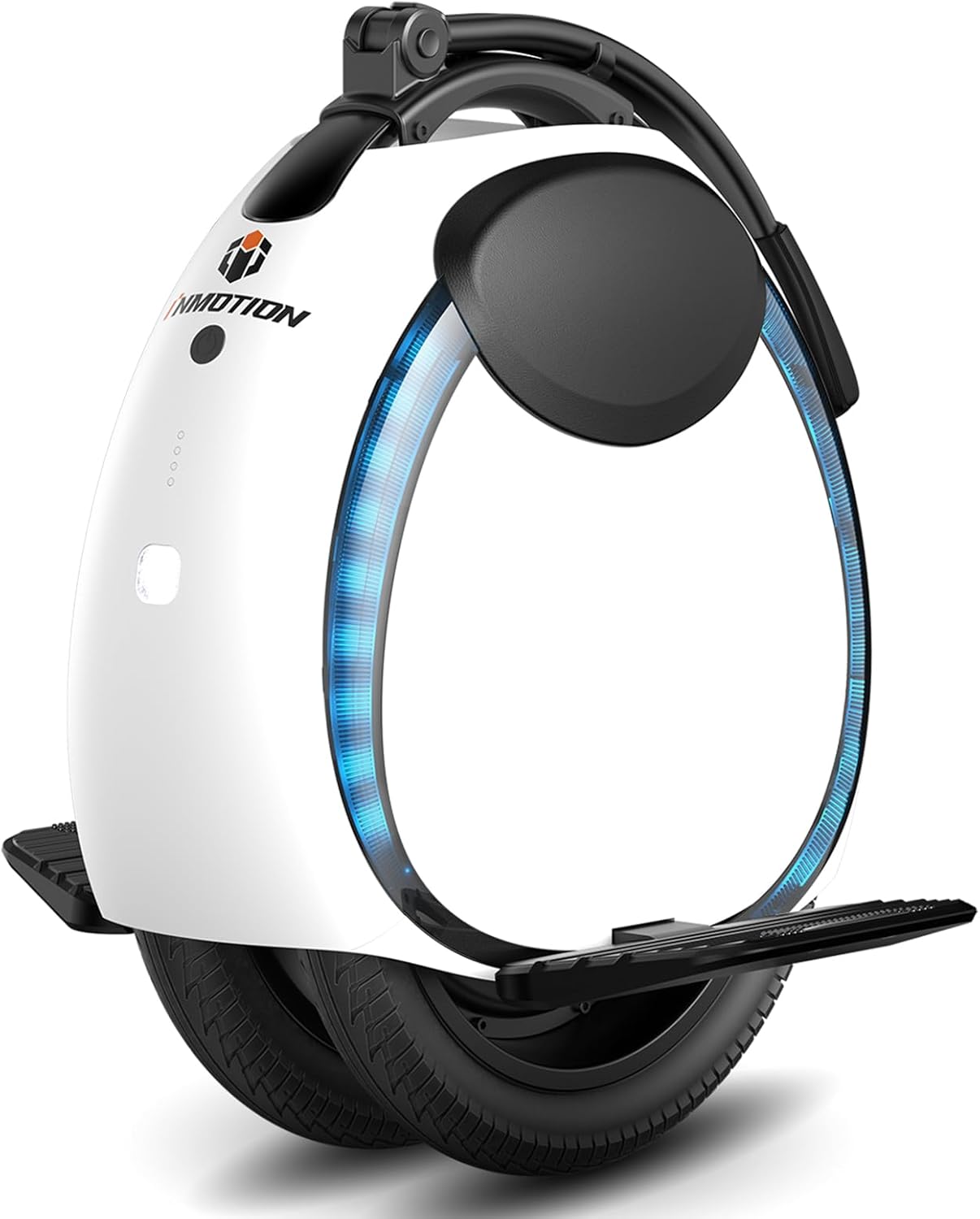 INMOTION E20 Electric Unicycle, Dual-Tire Self-Balancing Design with UL2272 Certified Safety, 14″ Wheel, 900W Peak Power, Up to 18.6 Miles, 12.4 MPH, Lightweight for Easy Learning